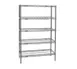 Eagle Group S5-86-2430V VALU-MASTER® Gray Epoxy 5-Tier Wire Shelving Starter - 30"W x 24"D x 86"H 1 image