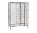 Eagle Group SC2448 Stationary Security Unit with Chrome Finish, 51-1/4" x 27-1/4" x 67" 1 image