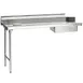 Eagle Group SDTL-36-16/4 36" Straight Soiled Dishtable w/ Left Table, Pre-Rinse Sink, 8" Backsplash 1 image