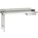 Eagle Group SDTL-60-16/4 60" Straight Soiled Dishtable w/ Left Table, Pre-Rinse Sink, 8" Backsplash 1 image