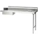 Eagle Group SDTR-48-16/4 48" Straight Soiled Dishtable w/ Right Table, Pre-Rinse Sink, 8" Backsplash 1 image