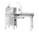 Eagle Group SDTR-96-16/4-SL-X 96" Straight Soiled Dishtable w/ Right Table, Pre-Rinse Sink, 8" Backsplash 1 image