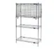 Eagle Group SECM1848FS-X Security Enclosure Kit with Flip-Up Doors, Stainless Steel Finish, 48" x 18", FLYER 1 image