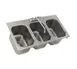 Eagle Group SR10-14-9.5-3-1X Self-Rimming Drop-In Sink, Three Compartment 1 image