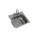 Eagle Group SR14-10-5-1-3VP Self-Rimming Drop-In Sink, One Compartment 1 image