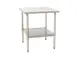 Eagle Group T2430SEB-1X 30" Open Base Work Table with Undershelf, Without Backsplash / Flyer 1 image