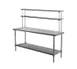 Eagle Group T3072SB-FM-X 72" Stainless Steel Top 63" - Work Table 1 image