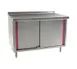 Eagle Group UCBH2448SEM 48" Cabinet Base Hinged Doors Work Table / Marine Edge 1 image