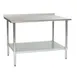 Eagle Group UT3684E 84" Stainless Steel Top 73" - Work Table 1 image