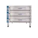 Bakers Pride EB-3-8-5736 74" Electric Triple-Deck Oven w/ Infinite Controls, 140°F - 550°F 1 image