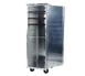 Winholt EC1824-C 24 Pan Reinforced Aluminum End Load Enclosed Mobile Transport Cabinet 1 image
