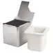 Edlund CSW-016 Pan Box, 1/6 Enclosure, 3/4 Hinged Lid, White/Steel Build, 41°F (4°C) 8‑Hour Hold 3 image