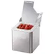 Edlund CSW-016 Pan Box, 1/6 Enclosure, 3/4 Hinged Lid, White/Steel Build, 41°F (4°C) 8‑Hour Hold 4 image