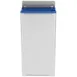 Edlund KR-50B Knife Rack - 12" Skirt, 9 Stainless Steel Slots, Blue, NSF, Dishwasher Safe 1 image