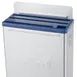 Edlund KR-50B Knife Rack - 12" Skirt, 9 Stainless Steel Slots, Blue, NSF, Dishwasher Safe 3 image