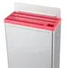 Edlund KR-50R Knife Rack – 12" Red Skirt, 9 Stainless Steel Slots, Dishwasher Safe, NSF 3 image