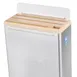 Edlund KR-50T Knife Rack 12" Skirt Stainless Tan Holds 1 Cleaver 2 Chef 3 Slicers 4 Paring NSF Cert 3 image
