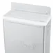 Edlund KR-50W Knife Rack, 12" Skirt, 9 Slots, Stainless White, 1 Cleaver, 2 Chef, 3 Slicers, 4 Paring 3 image