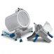 Edlund EDV-12 12" Belt-Driven Meat Slicer, 1/2 HP, 115V, 24.8"L x 25.2"W x 21.5"H, Aluminum, Steel, Gravity Feed 4 image