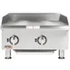 APW Wyott EG-24S Countertop Electric Griddle with 24" x 19.5" Surface, Thermostatic Controls, 208/240v  2 image