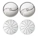 Electrolux Professional 650178 (Lv650178) Set of 4, Stainless Steel Discs 1 image