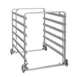 Electrolux Professional 922600 6 Tray Stainless Steel Mobile Tray Rack  1 image
