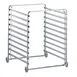 Electrolux Professional 922603 10 Tray Stainless Steel Single Mobile Tray Rack  1 image