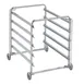 Electrolux Professional 922611 5 Tray Stainless Steel Mobile Tray Rack  1 image
