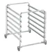 Electrolux Professional 922700 6 Tray Stainless Steel Mobile Tray Rack  1 image