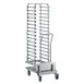 Electrolux Professional 922754 16 Tray Stainless Steel Single Mobile Tray Rack  1 image
