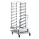 Electrolux Professional 922758 16 Tray Stainless Steel Single Mobile Tray Rack  1 image