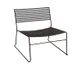 emu 23 Aero Outdoor Lounge Stacking Chair w/ Steel Slat Pattern Back & Seat 1 image