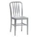 emu A1004 Anna Outdoor Side Chair w/ Slat Back & Saddle Seat 1 image