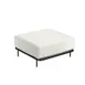emu 1085 Cannolè Lounge Ottoman, PVC Footcaps & Steel Frame- Indoor/Outdoor 1 image