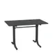 emu 1157 Rectangular Outdoor Table System, 47.5 Lbs - 48" x 30" x 29"H, Round Edge 1 image