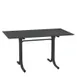 emu 1165 Rectangular Outdoor Table System, 59.5 Lbs - 55" x 32" x 29"H, Beveled Edge 1 image