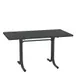 emu 1174 Rectangular Outdoor Table  System, 59 Lbs - 55" x 32" x 29.5"H, Square Edge 1 image