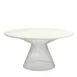 emu 1207 Como 56" dia. Round Outdoor Table, Steel Wire Diamond Pattern Base, Solid Steel Top 1 image