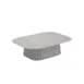 emu 1224 Carousel Low Table, Full Rope Base - Indoor/Outdoor, Aluminum Top & Frame 1 image