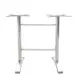 emu AB1365 Zak Table Base, 28" X 26" 2- Leg Base,  Bar Height 1 image