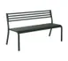 emu 159 66" Segno Stacking Bench w/ Steel Slats Back & Steel Seat - Outdoor / Indoor 1 image