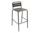 emu 164 Star Stacking Barstool w/ Ladder Back & Seat - Steel 1 image