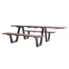 emu A1821A Rectangular Outdoor/ Indoor Sid Picnic Table - 70" x 96" x 30"H 1 image