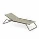 emu 207 PK20 Snooze Outdoor Stackable Chaise w/ Texplast Fabric Back & Seat 1 image
