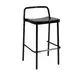 emu 283 Grace Stacking Barstool w/ Solid Seat & Tubular Back - Indoor/Outdoor 1 image