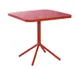 emu 288 Grace Square Outdoor Tilt Top Table, Flat Aluminum Top - 28" x 28" x 29"H 1 image