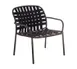emu 503 Yard Stacking Lounge Chair w/ Woven Elastic Straps Seat & Back - Outdoor/Indoor 1 image