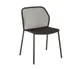 emu 521 Darwin Outdoor Stacking Side Chair w/ Steel Mesh Seat & Back 1 image