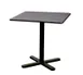 emu 525 Darwin Square Outdoor Tilt Top Table - 28" x 28" x 29"H, Dining Height 1 image