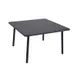 emu 526 Darwin Square Low Table, 28" x 28" x 15-1/2" - Indoor/Outdoor, Steel Top 1 image